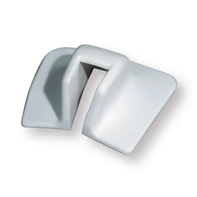 Copri poppa spessore 20-25 mm - In PVC Grigio/Bianco/Nero